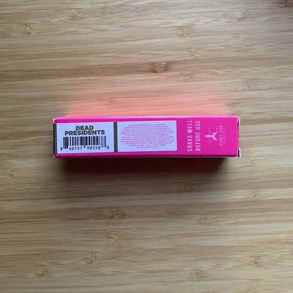 Jeffree Star Velour Liquid Lipstick - Dead Presidents (Camo Green) - NWB - Picture 4 of 5